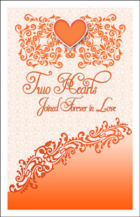 Wedding Program Cover Template 12E - Graphic 2